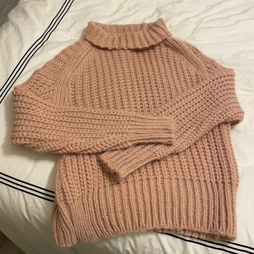 anthropologie knit turtleneck- worn 1x